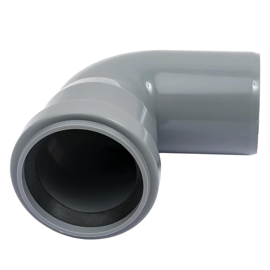 Отвод канализационный 87 гр. Sinikon Standart 504035R диаметр 50 мм, серый