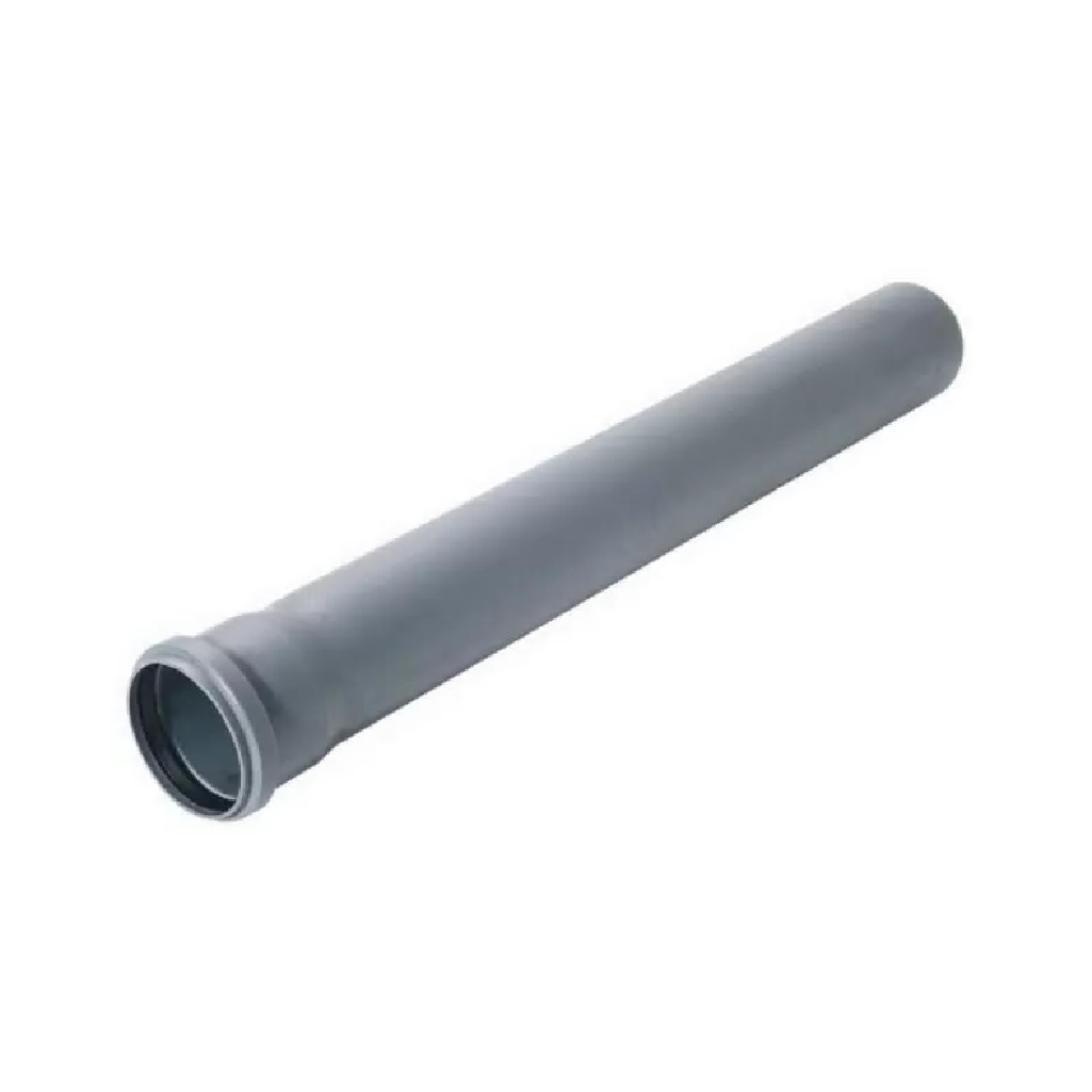 Труба канализационная Sinikon 500083, диаметр 110 мм, длина 250 мм, серая