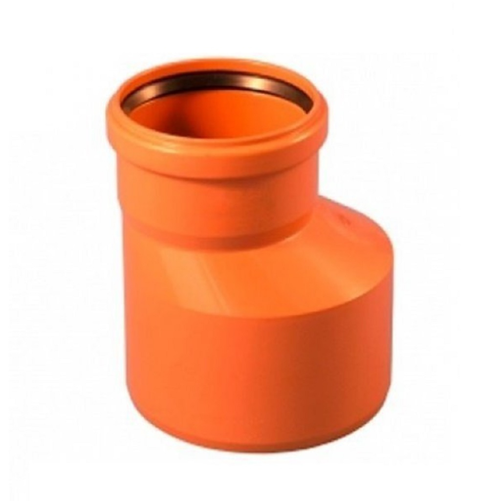 Переход эксцентрический Valfex 35160110, диаметр 160х110 мм, рыжий