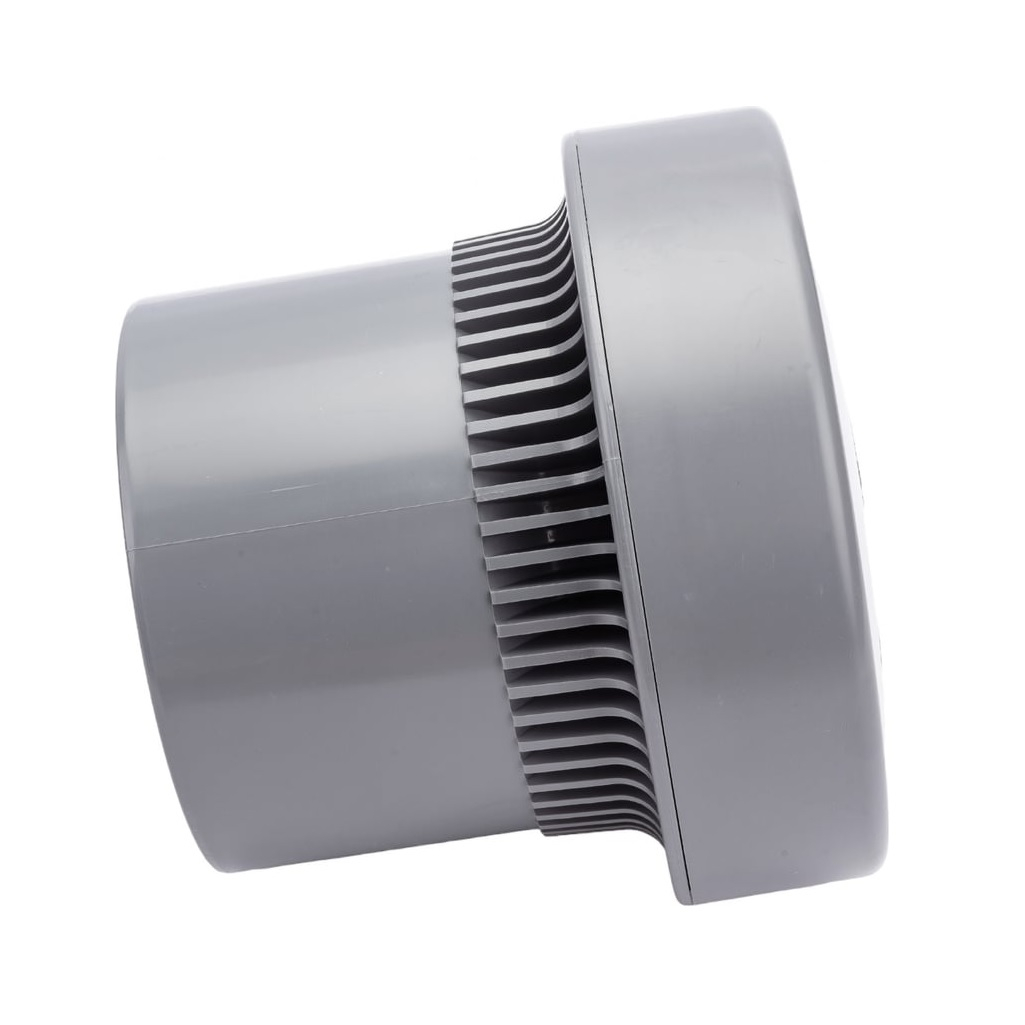 Клапан воздушный Sinikon КВ.050.G, АБС D 50 мм, аэратор, полипропилен, серый, для внутренней канализации