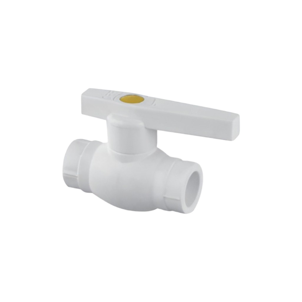 Кран шаровой Frap F131.3232 PPR RF-32 32 мм, ПП полипропиленовый, белый