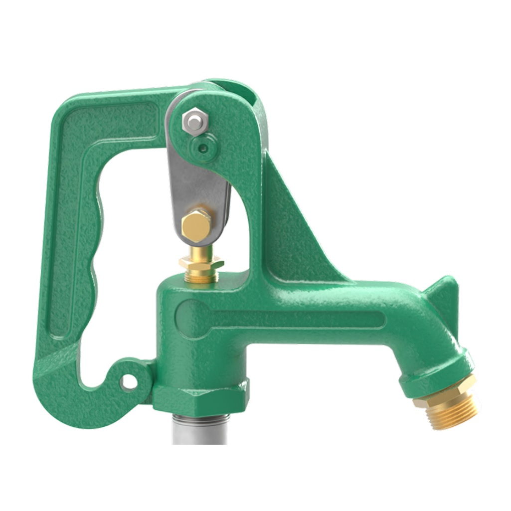 Гидрант незамерзающий Vodos YE-190 VS00331, 3/4ʺ, высота 1900 мм, оцинкованная сталь, обратный клапан из латуни