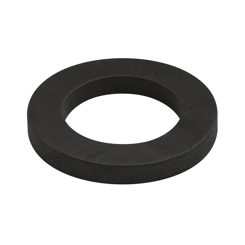 Прокладка для унитаза Wirquin 248121 универсальная, полиуретан, черная