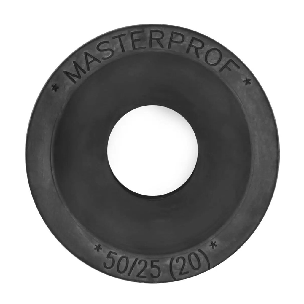 Манжета для канализации Masterprof, термоэластопласт, 25х50 мм, черная