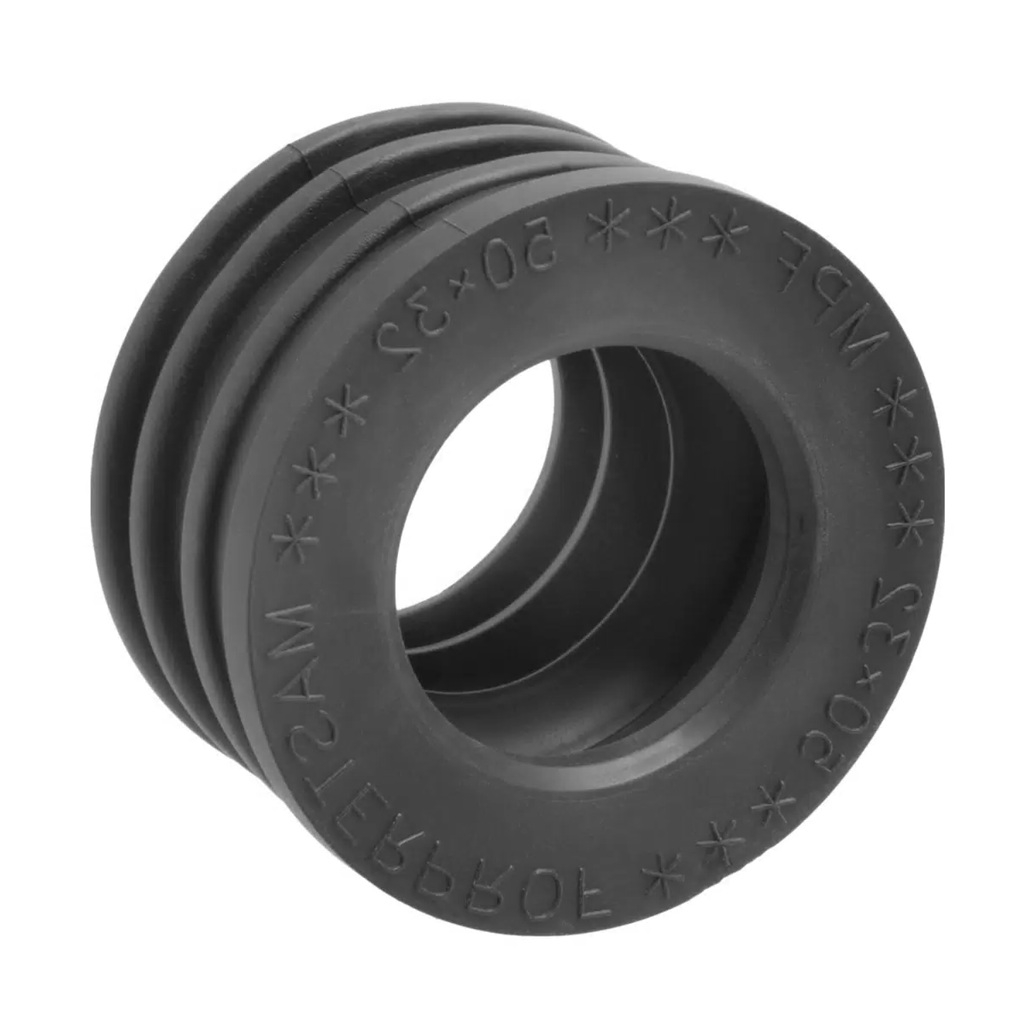 Манжета для канализации Masterprof, термоэластопласт, 32х50 мм, черная