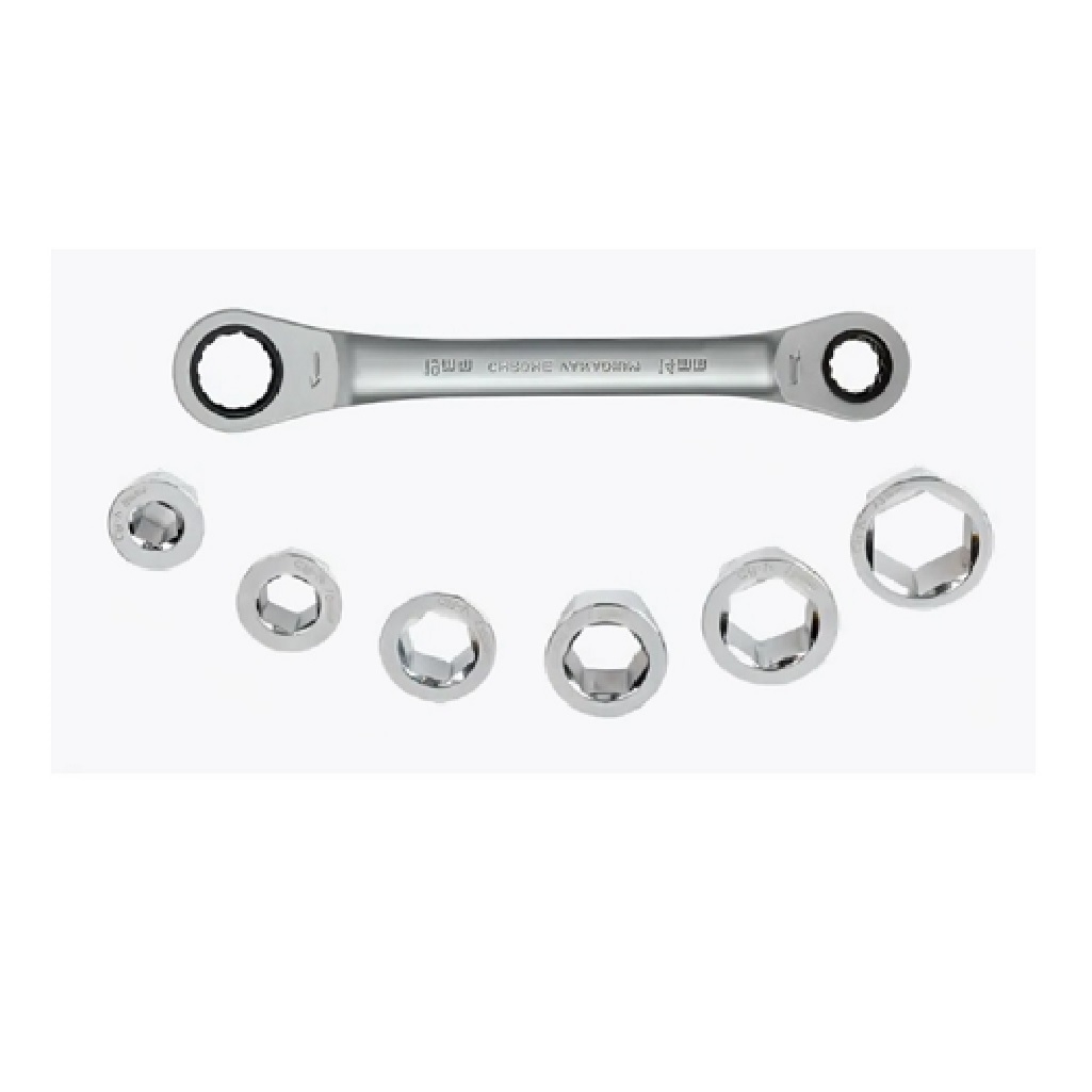 Ключ гаечный Workpro WP202567 универсальный, эргономичная рукоятка, 8-17 мм