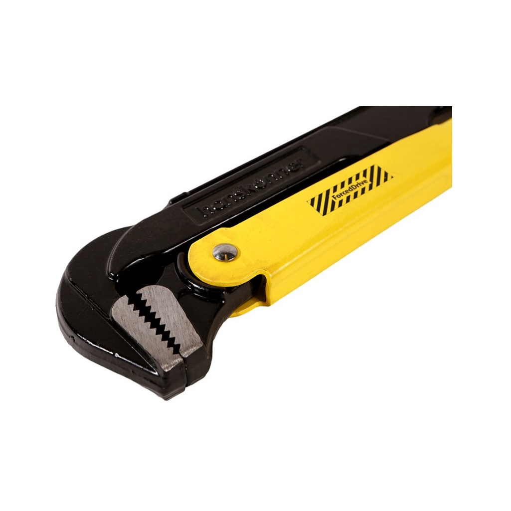 Ключ трубный Hanskonner HK1045-03-P2, 560 мм, рычажный, хромованадиевая сталь, c закаленными губками, угол 90 градусов