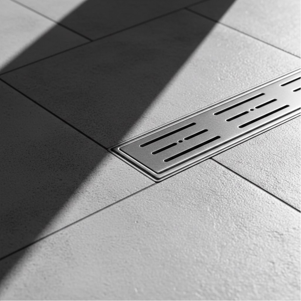 Душевой трап AV Engineering AVE5016530 из нержавеющей стали, цвет серый, 63х300 мм