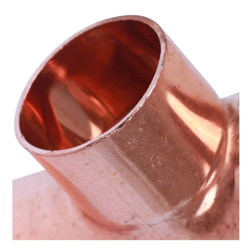 Тройник под пайку Viega 35х28х35 мм, переходной, для медных труб