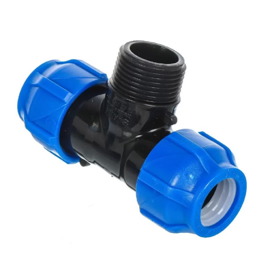 Тройник для труб ПНД, 25х1