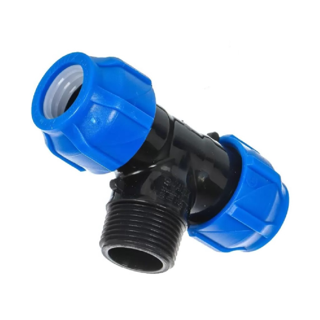 Тройник для труб ПНД, 25х1