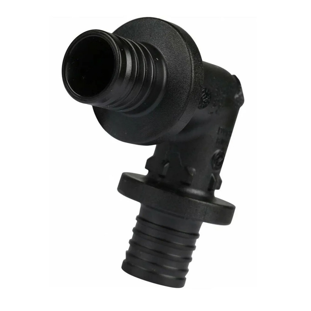 Угольник 90 гр. аксиальный Rehau RAUTITAN PX, 20х20 мм, равнопроходной, для труб из сшитого полиэтилена