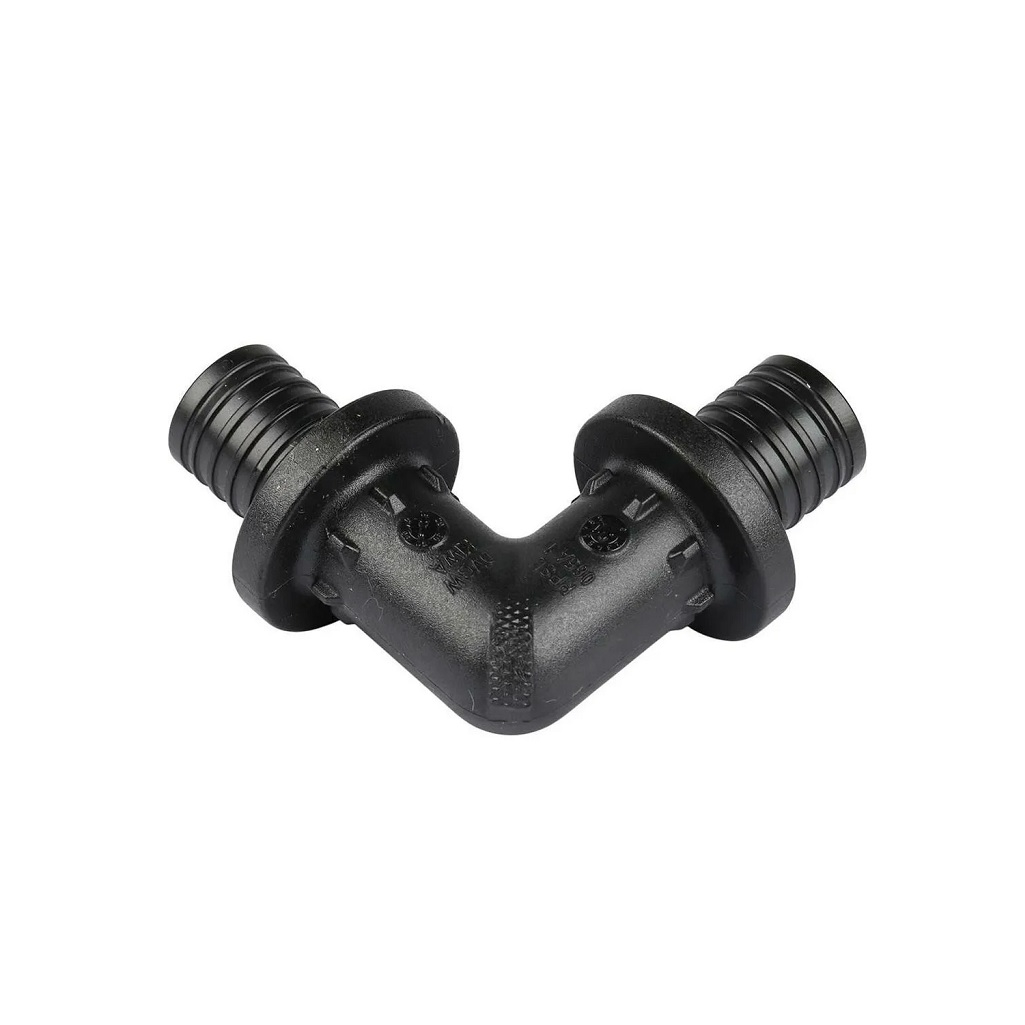 Угольник 90 гр. аксиальный Rehau RAUTITAN PX, 20х20 мм, равнопроходной, для труб из сшитого полиэтилена