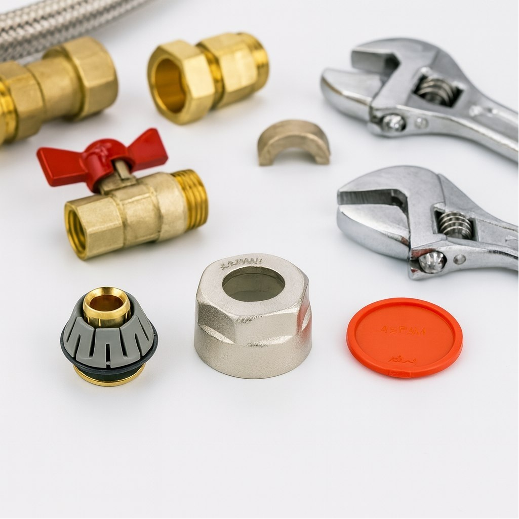 Соединение резьбозажимное Rehau 12506071002 для Rautherm S 17х2 G3/4