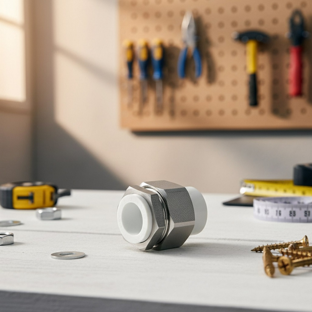 Американка прямая Frap F103.2020, 20х20 мм, с накидной гайкой, латунь