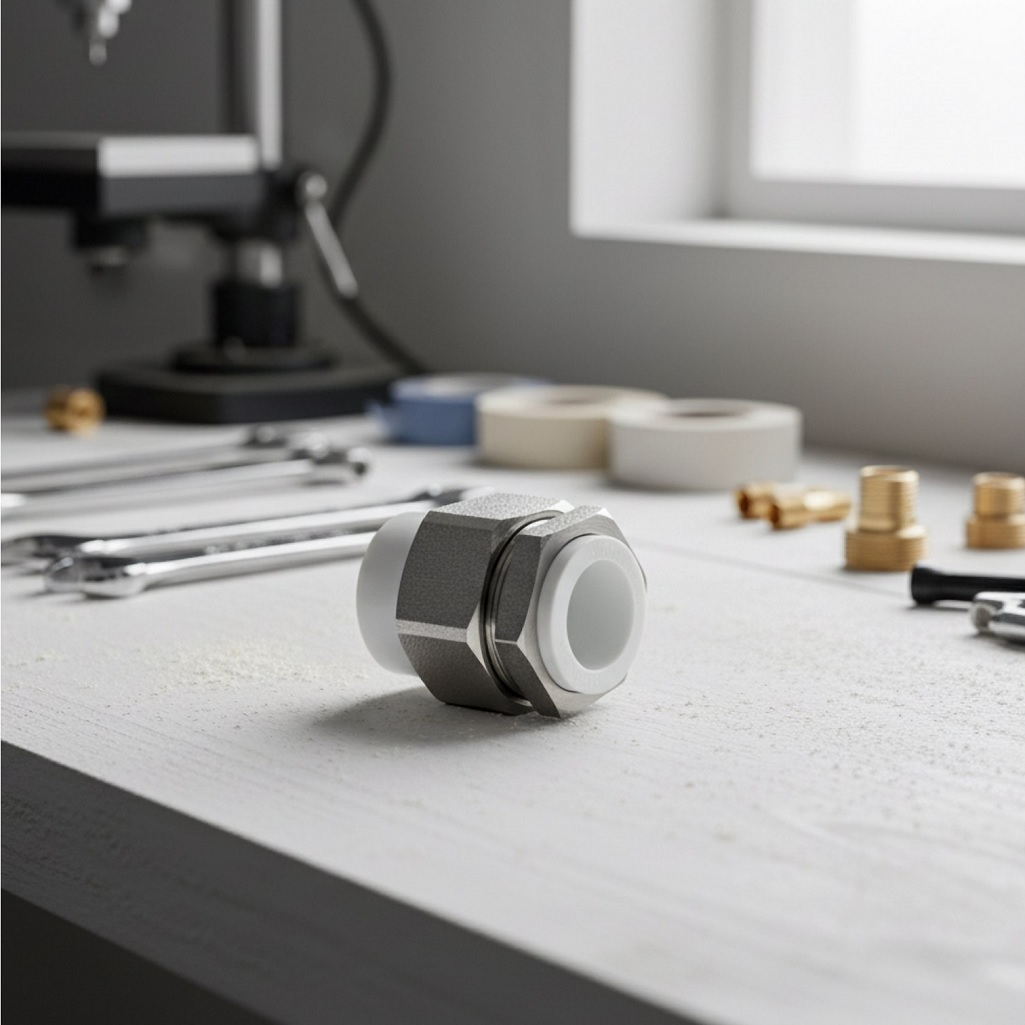 Американка прямая Frap F103.2020, 20х20 мм, с накидной гайкой, латунь