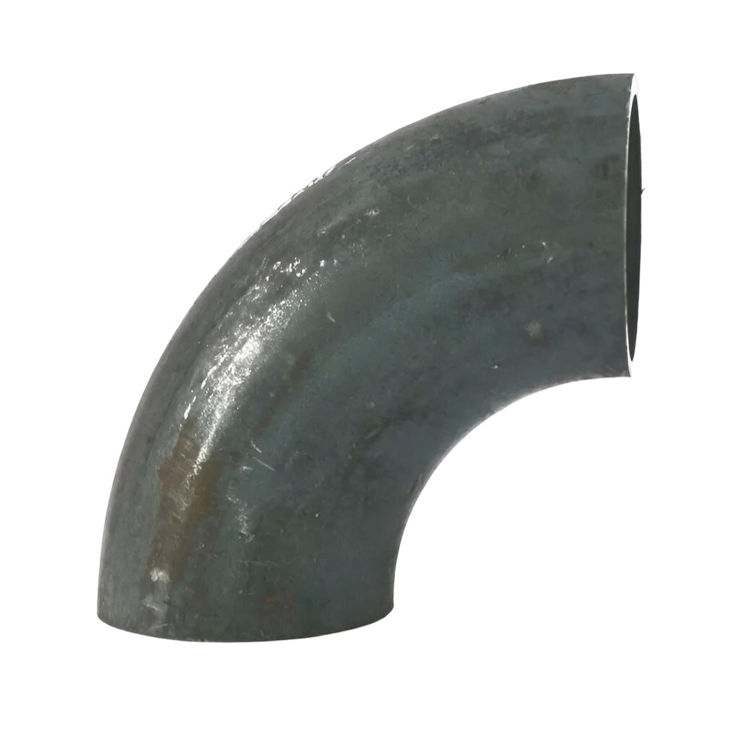 Отвод штампованный, стальной гнутый, Ду 76 мм, для снижения гидравлического сопротивления в трубопроводе