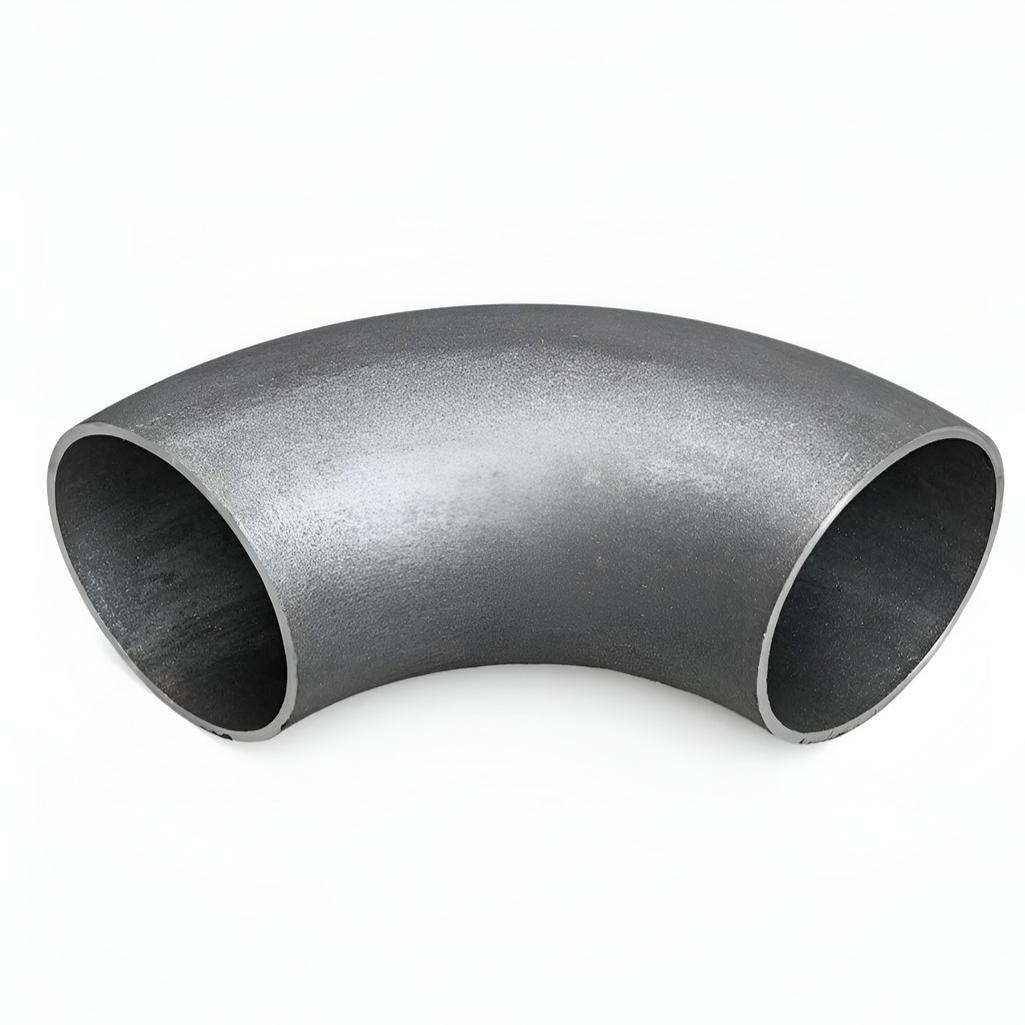 Отвод штампованный, стальной гнутый, Ду 76 мм, для снижения гидравлического сопротивления в трубопроводе