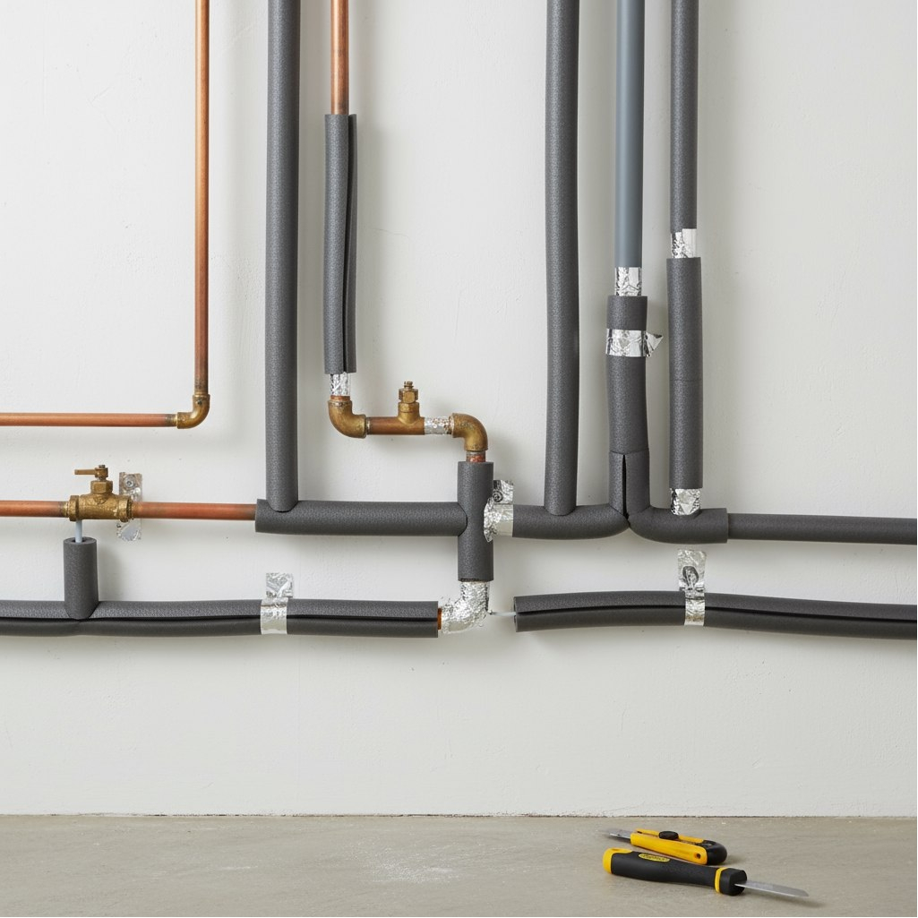 Трубка теплоизоляционная Energoflex Super EFXT018092SU, 18/9, серый, 2 м