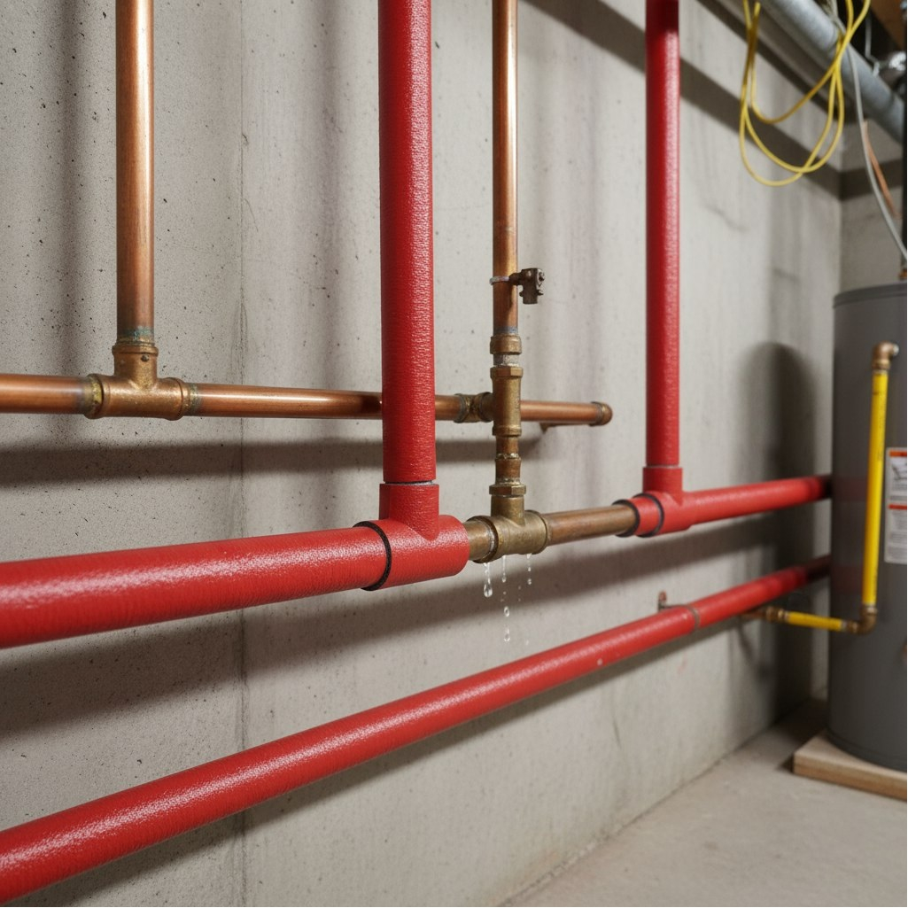 Трубка теплоизоляционная Energoflex Super Protect EFXT028062SUPRK, 28/6, красный, 2 м