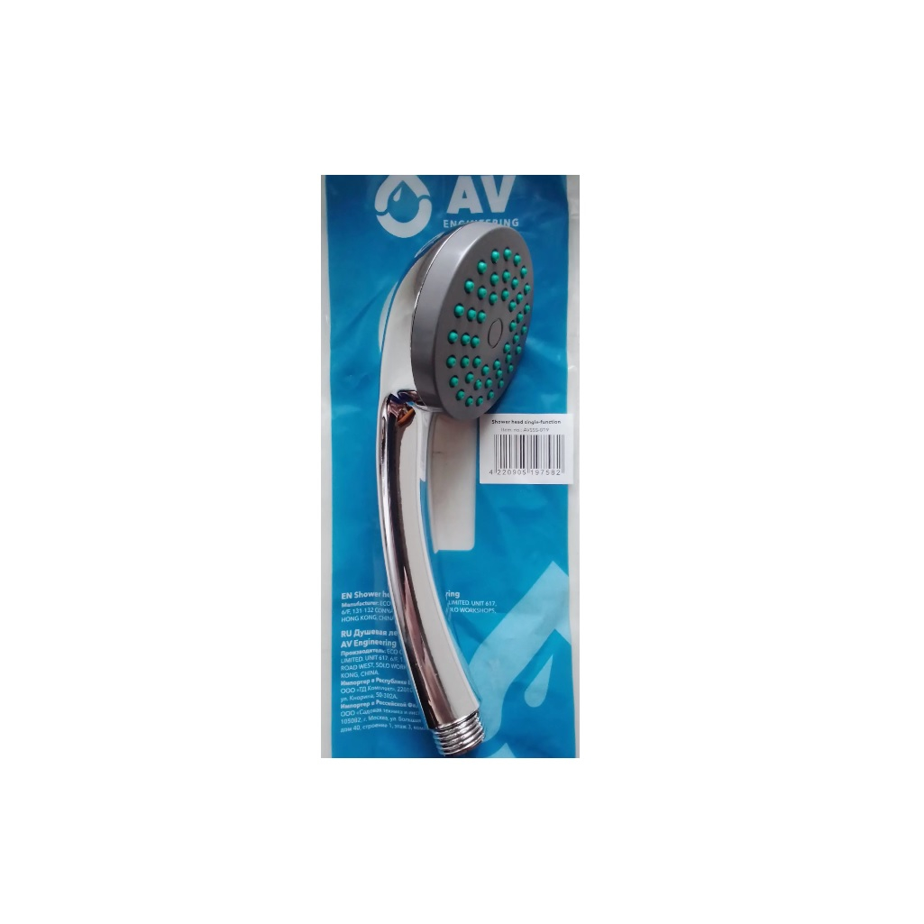 Душевая лейка AV Engineering AVSSS-019, 1/2