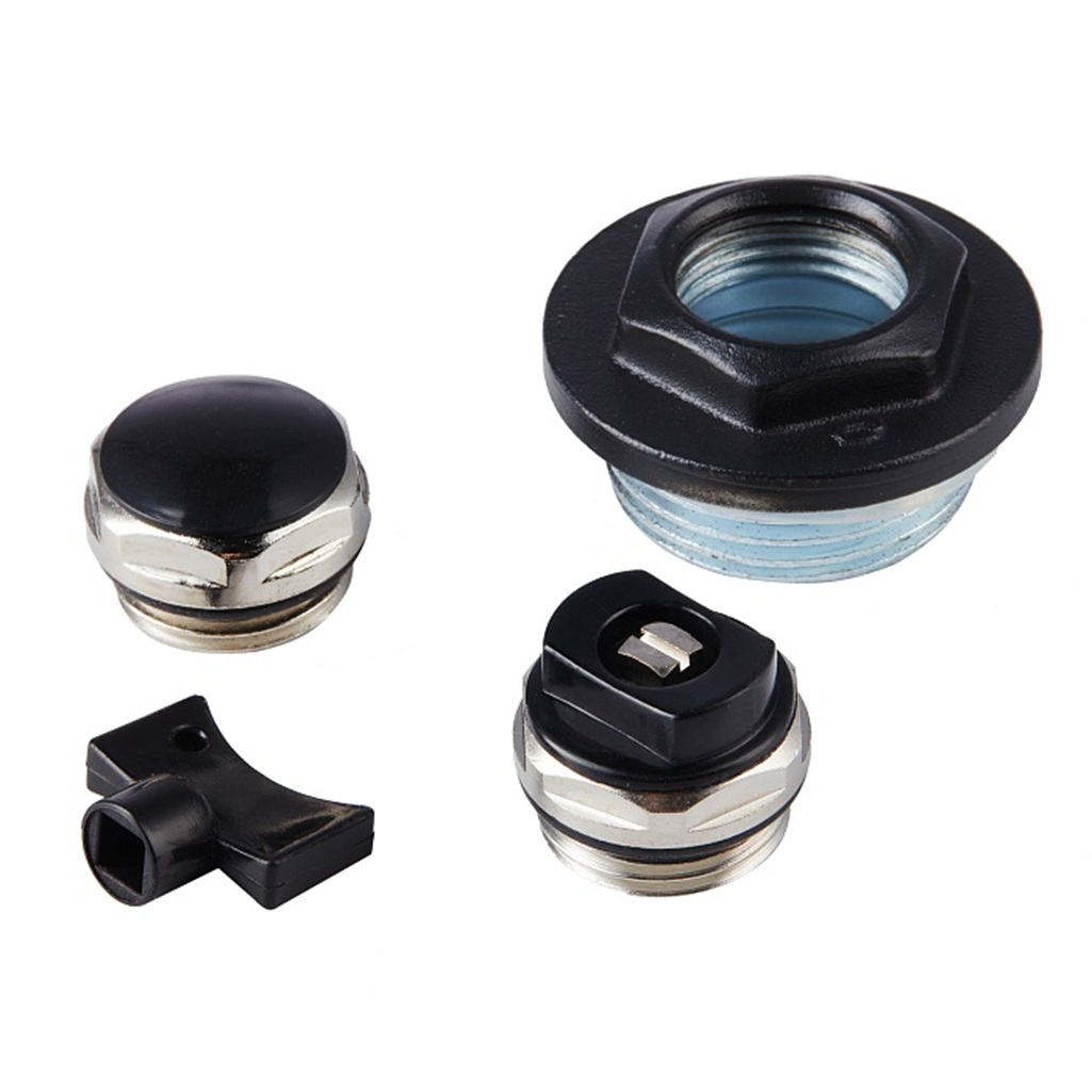 Набор присоединительный Royal Thermo RT02.1-1 1/2'' black, сталь, черный