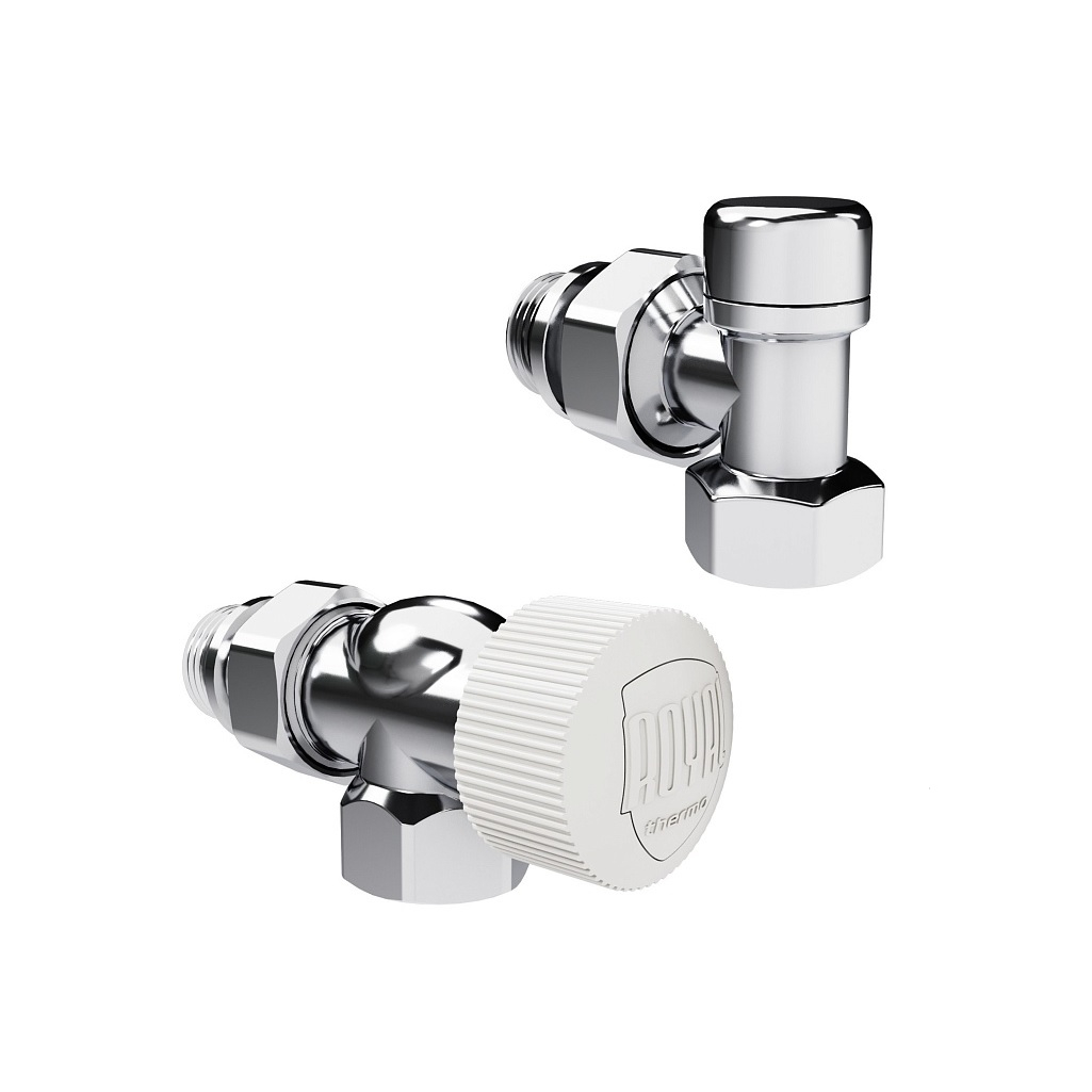 Набор термостатический осевой Royal Thermo Design RATVDO11212CH, 1/2 дюйма, М30х1.5, хром