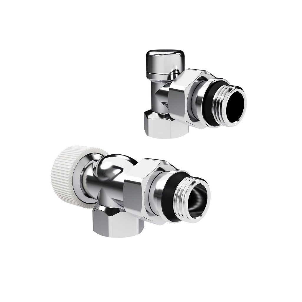 Набор термостатический осевой Royal Thermo Design RATVDO11212CH, 1/2 дюйма, М30х1.5, хром