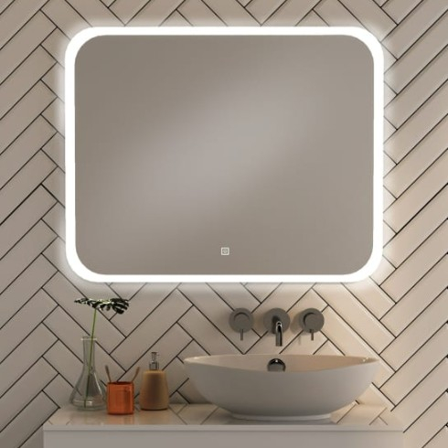 Зеркало с подсветкой Runo Руан, 1000х800