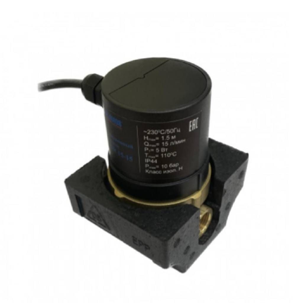 Насос циркуляционный Belamos HWSR 15-15 BLMHWSR, 1 х 230V, 50Hz для теплых полов