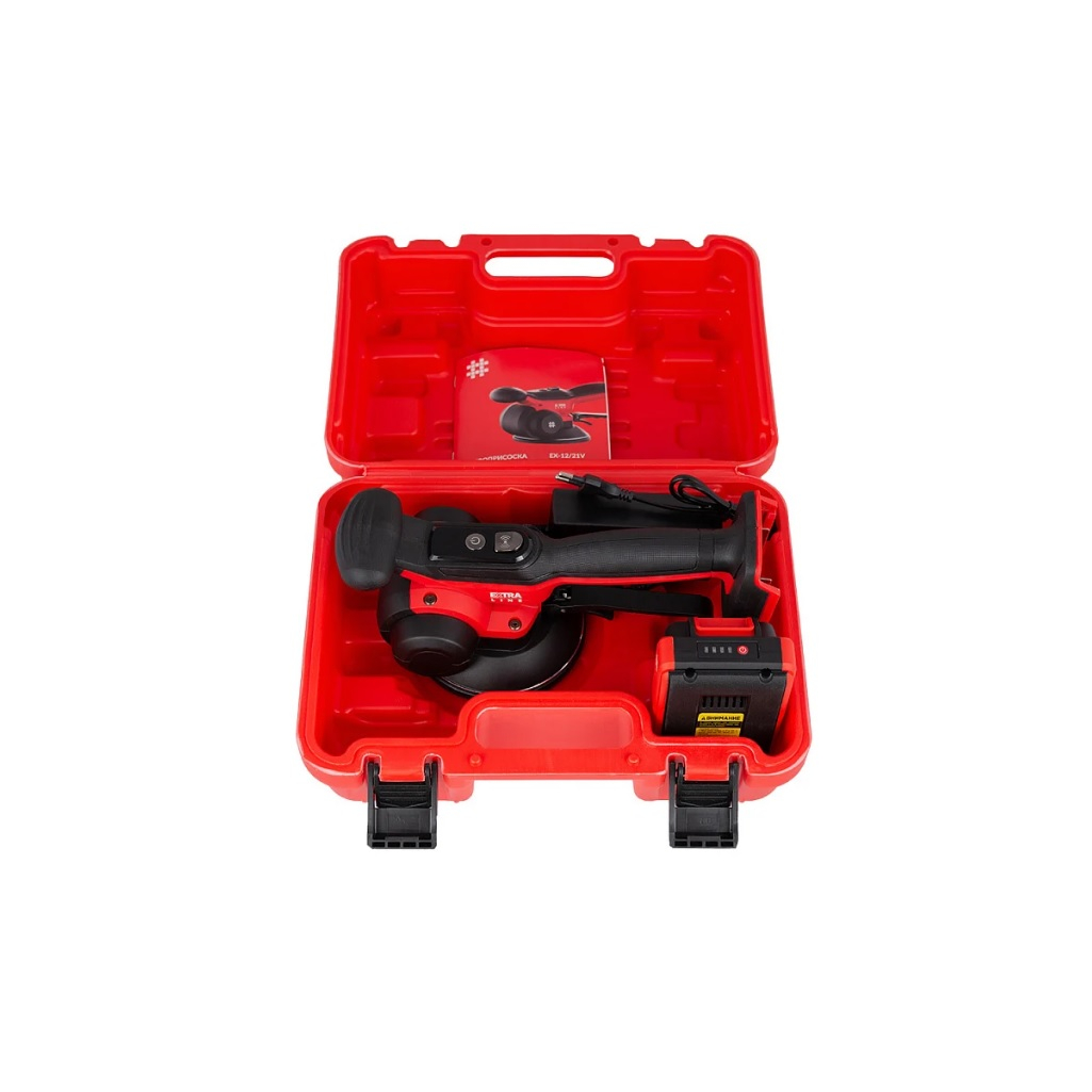 Виброприсоска аккумуляторная Diam EX-12/21V, 21В, 1 аккумулятор, 2Ah, з.у.