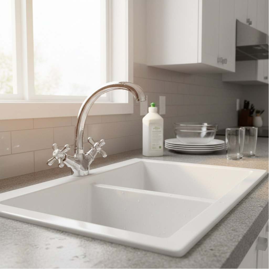 Смеситель для кухни Gappo EC0347, тип I, серия 340, жесткий излив, аэратор, хром