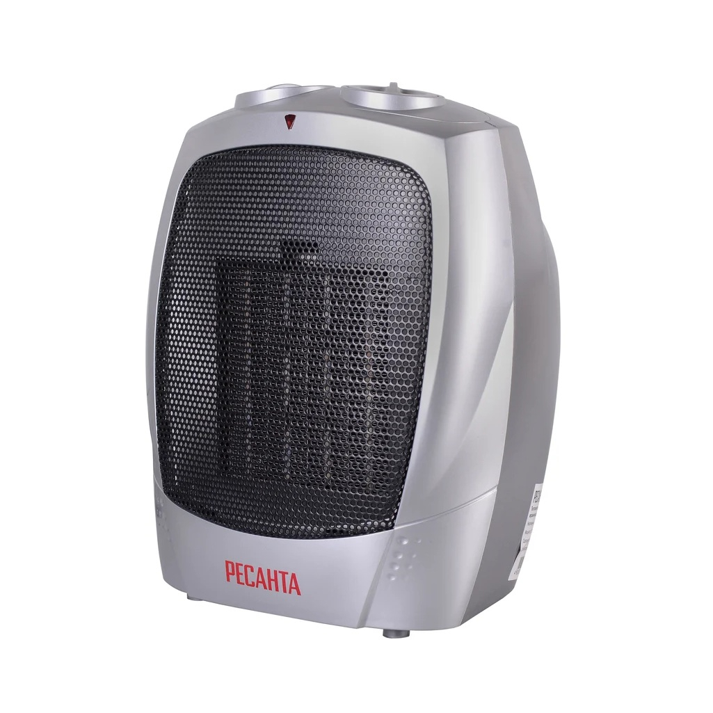 Тепловентилятор напольный Ресанта ТВК-1 67/2/3, до 18 кв.м, 1.8 кВт, серый