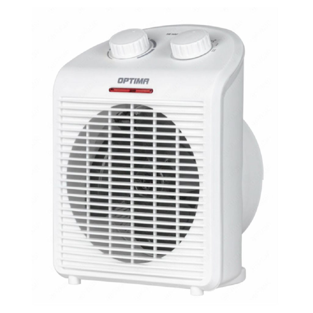 Тепловентилятор пластиковый Optima FH-90E, напольный, 2000 Вт, белый