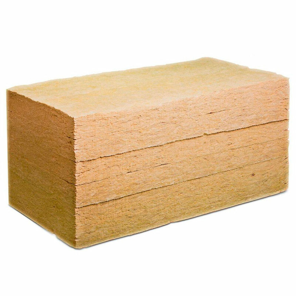 Утеплитель Isoroc ПП-80 для пола, перегородок, кровли, стен 50х600х1000 мм, 3,6 кв.м, 6 плит