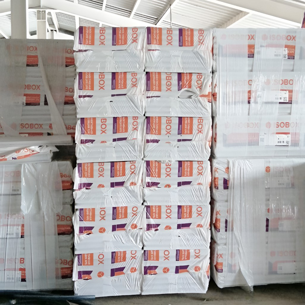 Пенополистирол Технониколь XPS 150 Изобокс для фасадов, стен, пола 50х580х1180 мм, 1 лист