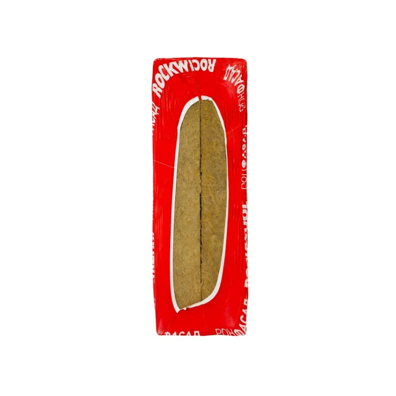 Утеплитель минеральный Rockwool Рокфасад 100х600х1000 мм, 1.2 кв.м, 2 плиты