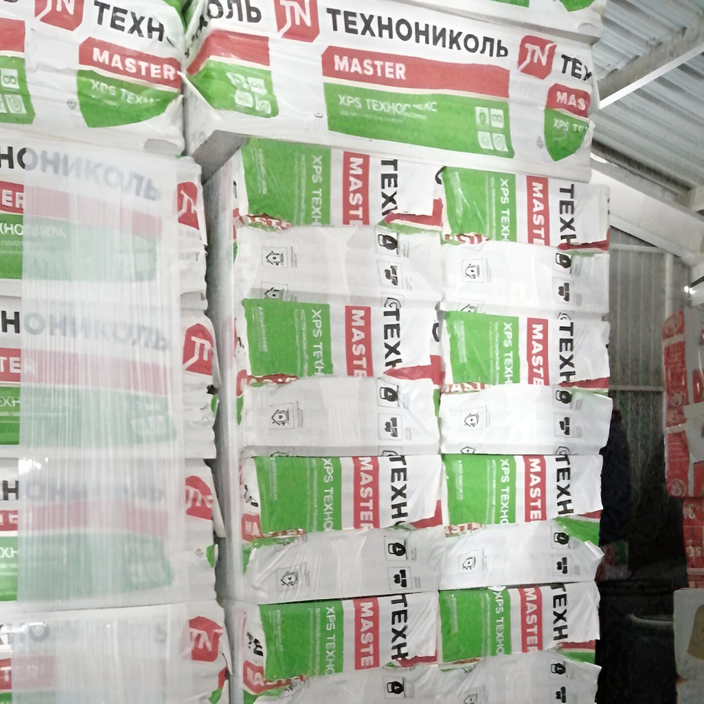 Утеплитель Технониколь Мaster Роклайт для перекрытий, стен 100х600х1200 мм, 4.32 кв.м, 6 плит