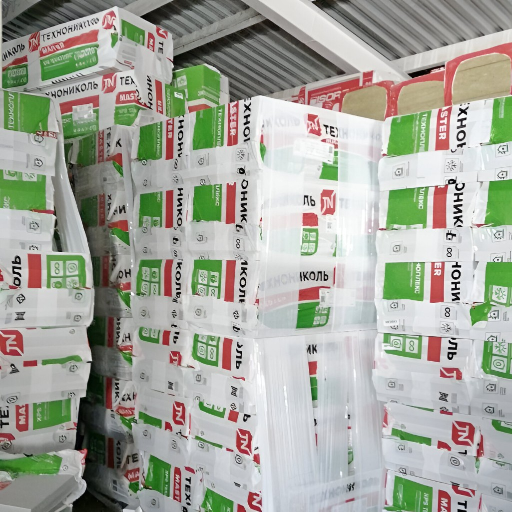 Утеплитель Технониколь Мaster Роклайт для перекрытий, стен 100х600х1200 мм, 4.32 кв.м, 6 плит