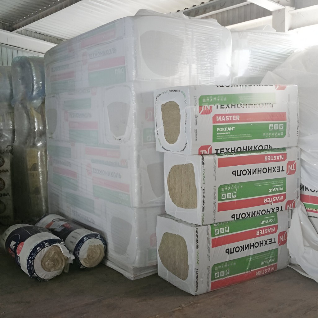 Утеплитель Технониколь Мaster Роклайт для перекрытий, стен 100х600х1200 мм, 4.32 кв.м, 6 плит