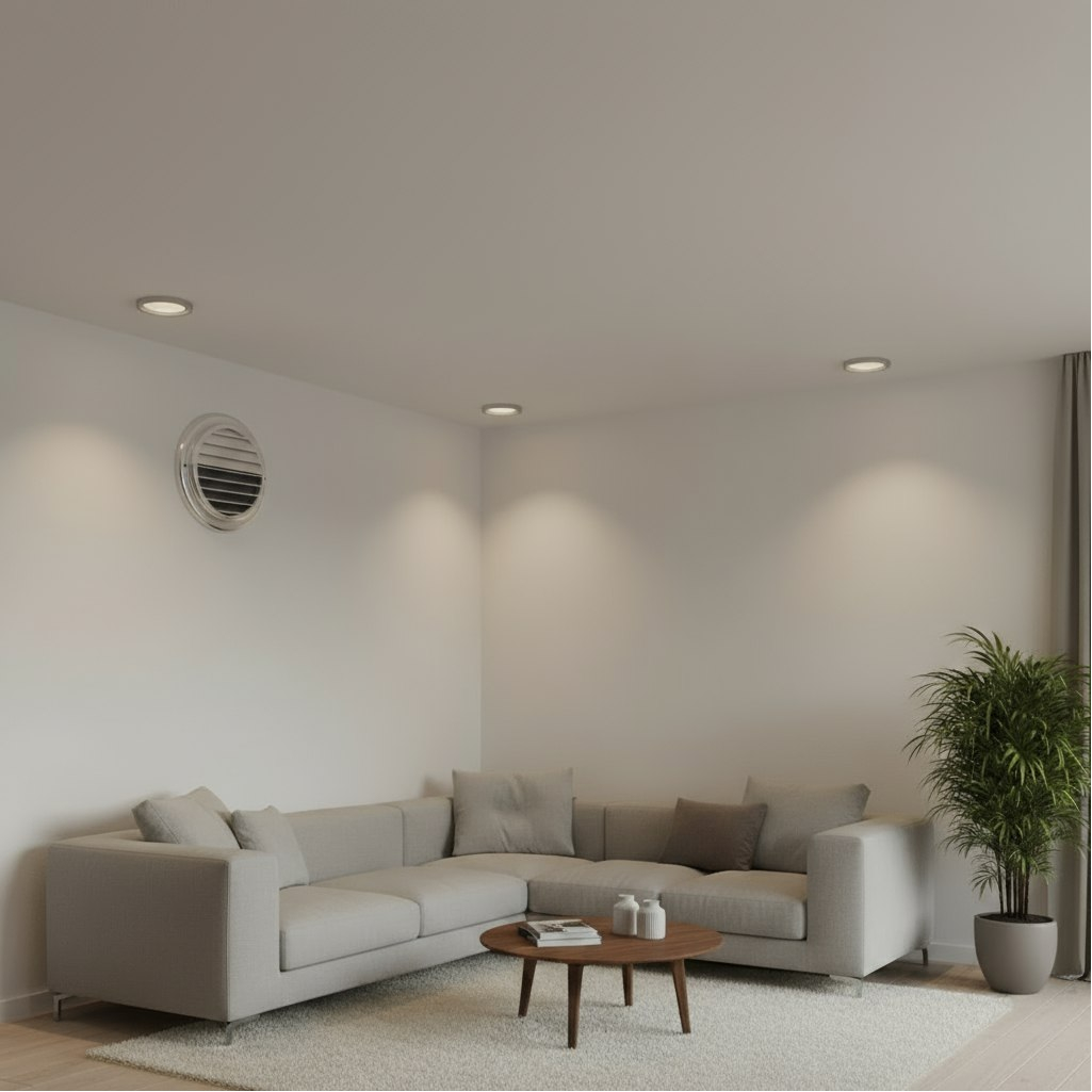 Выход стенной с сеткой Era 16ВМ, d160 мм, наружный d200 мм, нержавеющая сталь 