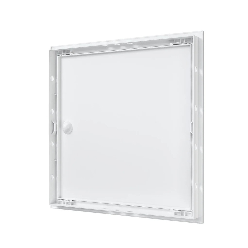 Люк-дверца ревизионная Evecs Л3535Р с фланцем, пластик, 368х368 мм