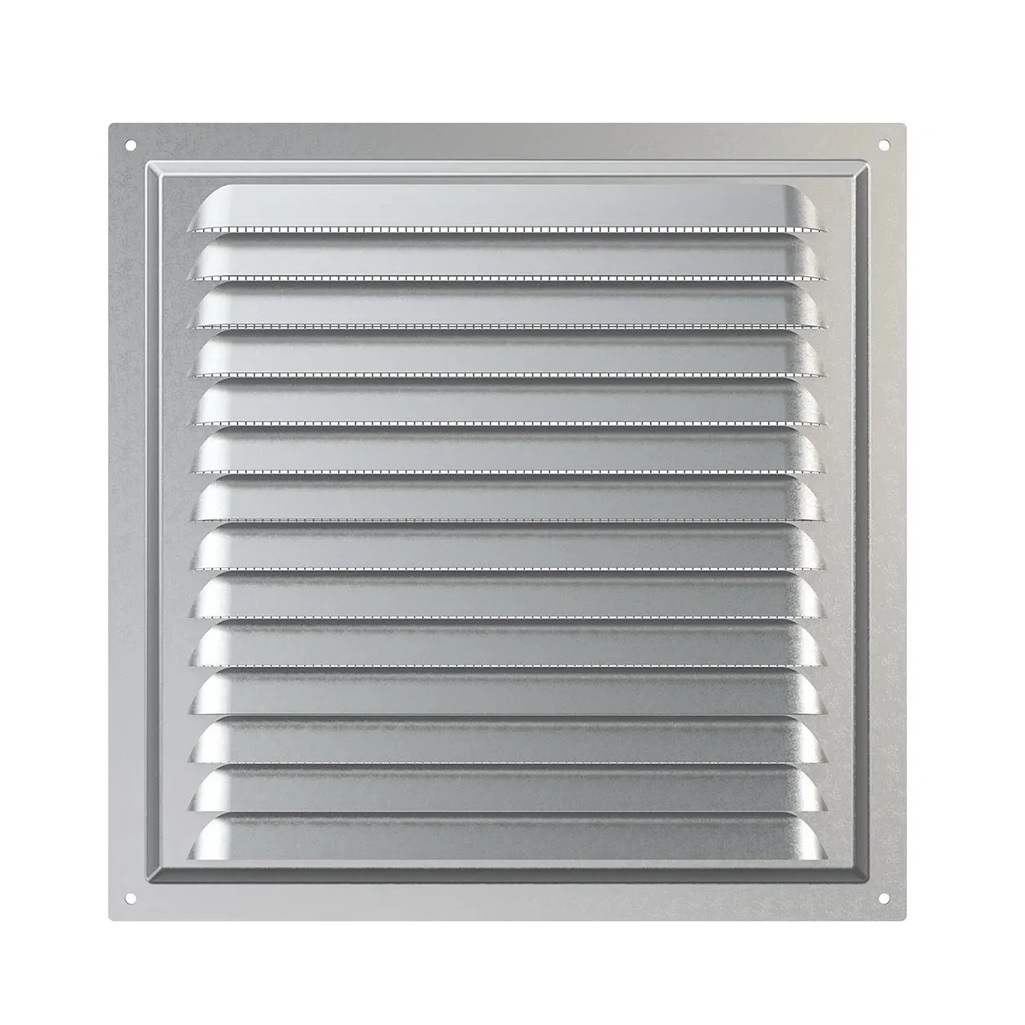 Решетка вентиляционная Era 2525МЦ, 250х250 мм, оцинкованная сталь
