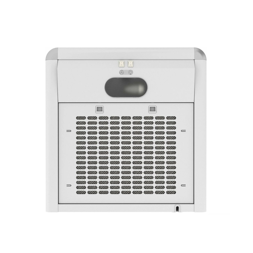 Вытяжка кухонная Elikor Сатурн 50П-180-В1Л, V0051051, режим отвода, подсветка, белый и хром