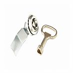 Замок щитовой Livgard SL104-A, ригель изогнутый, ключ профильный