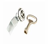 Замок щитовой Livgard SL104-A, ригель изогнутый, ключ профильный