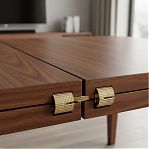 Петля потайная Tech-Krep HING D14 для плит, торцевая, латунь, толщина 20 мм