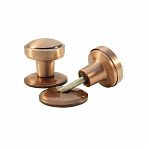 Ручка дверная Кнопка S6601, 50 мм-144g AC, металлическая, на стержне, медь