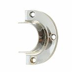 Штангодержатель Lockmart 977B, 3 отверстия, металл, хром, 25 мм