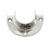 Штангодержатель Lockmart 977B, 3 отверстия, металл, хром, 25 мм